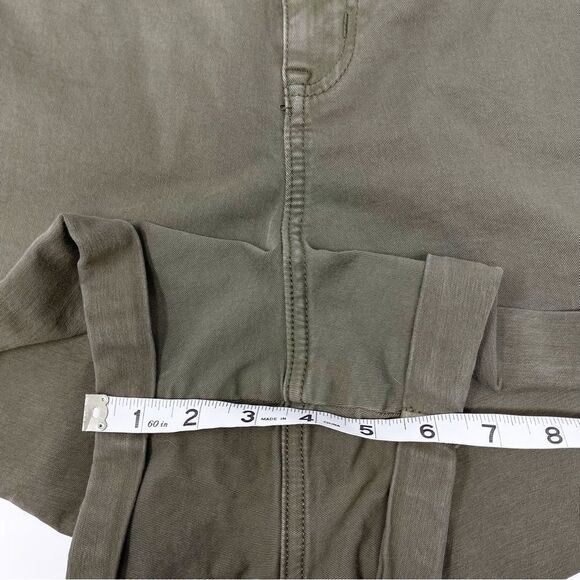 Torrid Self Tie Paperbag Waist Shorts Twill Olive Green Women’s Plus Size 26 - Picture 9 of 16